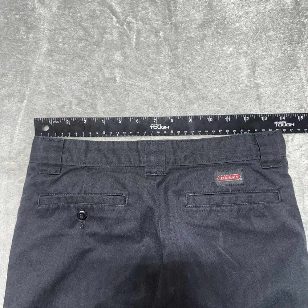 Dickies Double Knee Pants Mens 28x30 Black Loose Fit Workwear Durable - Picture 12 of 13